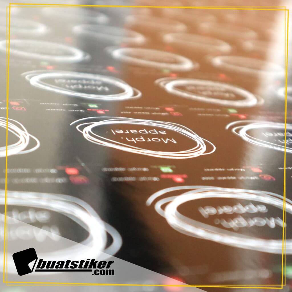 stiker branding