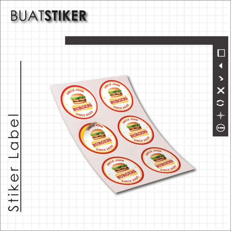 Stiker Print & Cut - Buat Stiker, Cetak Stiker Print Murah Dan Cepat