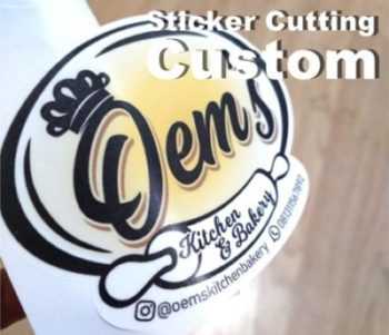 stiker cutting custom